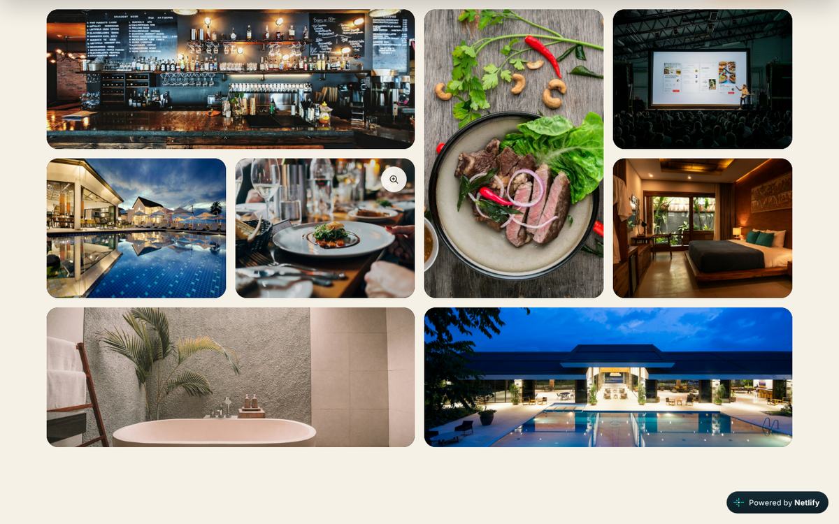 Une autre section du site Jëfya Hôtel